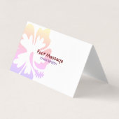    HibiscusBusiness-Karte Visitenkarten (Vorderseite)