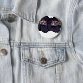 Hibisken Augen - Schwarz/Lila Button (Beispiel)