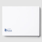 Hibisken Bloom: Mind Edition Gästebuch (Rückseite)