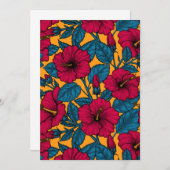 Hibisken-Blume (Vorne/Hinten)