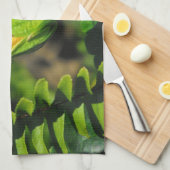 Hibisken Blume Bud Geschirrtuch (Viertel Falte)