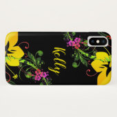 Hibisken Blume Case-Mate iPhone Hülle (Rückseite (Horizontal))