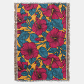 Hibisken-Blume Decke (Vorderseite Vertikal)