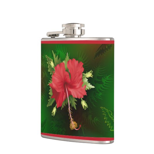 Hibisken Blume Flachmann (Links)