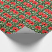 Hibisken-Blume Geschenkpapier (Ecke)