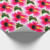 Hibisken Blume Geschenkpapier (Ecke)