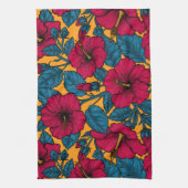 Hibisken-Blume Geschirrtuch (Vertikal)