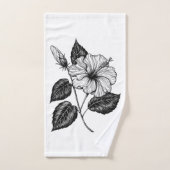 HIBISKEN BLUME II BADHANDTUCH SET (Handtuch)
