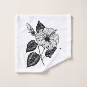 HIBISKEN BLUME II BADHANDTUCH SET