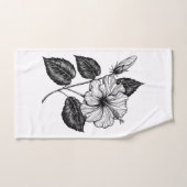 HIBISKEN BLUME II BADHANDTUCH SET (Handtuch)