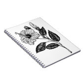 HIBISKEN BLUME III NOTIZBLOCK (Rechte Seite)