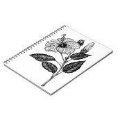 HIBISKEN BLUME III NOTIZBLOCK (Linke Seite)