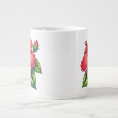Hibisken Blume Jumbo-Tasse (Vorderseite)