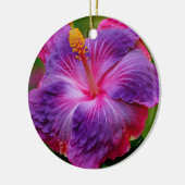 Hibisken Blume Keramik Ornament (Links)