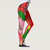 Hibisken-Blume Leggings (Rechts)