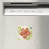 Hibisken Blume Magnet (In Situ (Geschirrspüler))