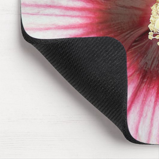 Hibisken Blume Makro Mousepad (Ecke)