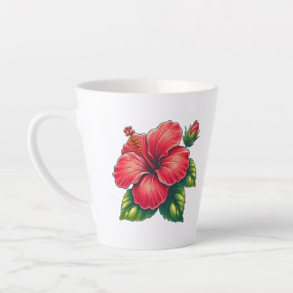 Hibisken Blume Milchtasse