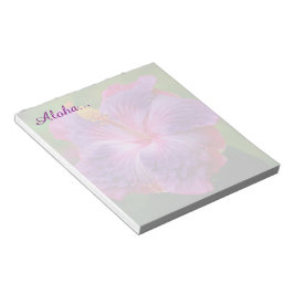 Hibisken Blume Notepad Notizblock