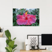 Hibisken Blume Poster (Heimbüro)