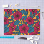 Hibisken-Blume Seidenpapier (Handwerk)