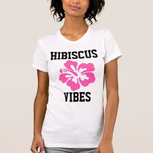 HIBISKEN BLUME T - Shirt (Vorderseite)