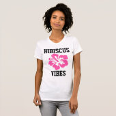 HIBISKEN BLUME T - Shirt (Vorne ganz)