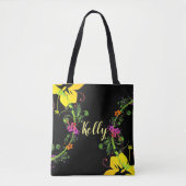 Hibisken Blume Tasche (Vorderseite)