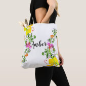 Hibisken Blume Tasche (Von Nahem)