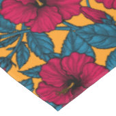 Hibisken-Blume Tischdecke (Schrägansicht)