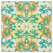 Hibisken Blumenmuster Stoff (Muster)