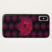 Hibisken Liebe Case-Mate iPhone Hülle (Rückseite (Horizontal))