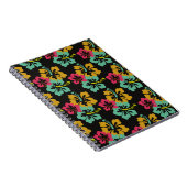 Hibisken Muster Notizblock (Rechte Seite)