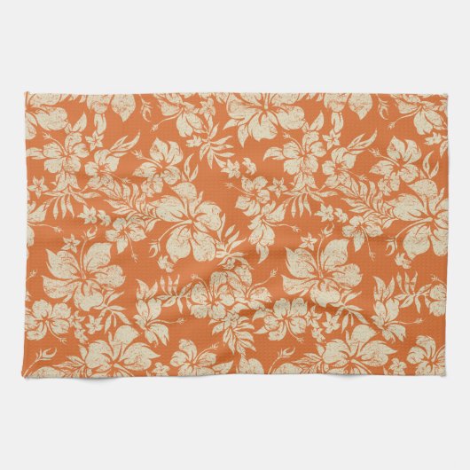 Hibisken Pareau Hawaiian Kitetücher Geschirrtuch (Horizontal)