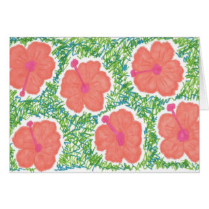 Hibisken Pop Art Pattern
