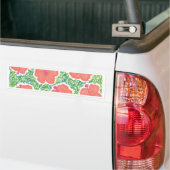 Hibisken Pop Art Pattern Autoaufkleber (Auf Lkw)