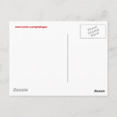 Hibisken Postkarte (Rückseite)