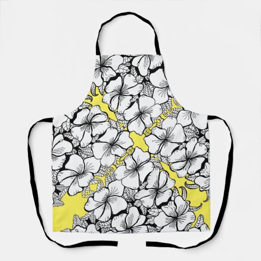 Hibisken Schürze (Vorderseite)