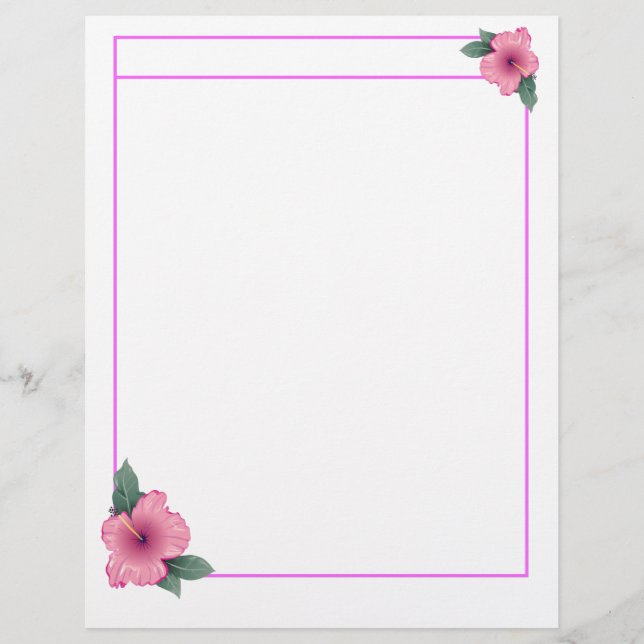 Hibiskus (Vorderseite)