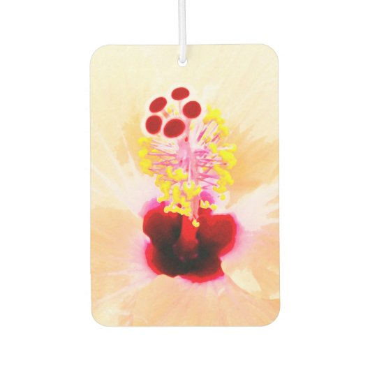 Hibiskus Autolufterfrischer (Vorderseite)