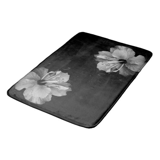 Hibiskus Badematte (Schrägansicht)