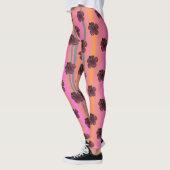 Hibiskus Beads Mosaikmuster Legierung Leggings (Links)