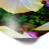 Hibiskus Beauty Fotodruck (Ecke)