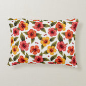 Hibiskus Bloom Bliss Dekokissen (Rückseite)