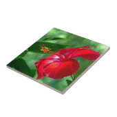 Hibiskus Blossom Fliese (Seite)