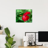 Hibiskus Blossom Poster (Heimbüro)