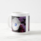 Hibiskus Blue Kaffeetasse (Vorderseite Links)