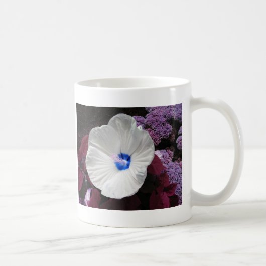 Hibiskus Blue Kaffeetasse (Rechts)
