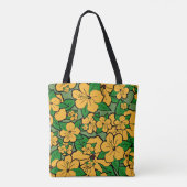 Hibiskus-Blume #3 Tasche (Rückseite)