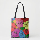 Hibiskus-Blume #6 Tasche (Vorderseite)